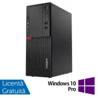 Calculator Sistem PC Refurbished LENOVO M710T Tower, Intel Core i3-6100 3.70GHz, 8GB DDR4, 500GB HDD, DVD-ROM + Windows 10 Pro