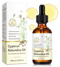 Ulei pentru Reducerea Cresterii Parului Nedorit, Cyperus Rotundus, 60 ml
