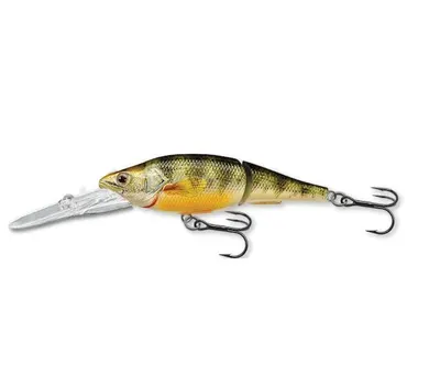 Vobler Live Target Yellow Perch Jointed 9,8cm/16g Metallic/gloss