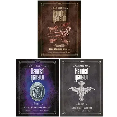 Tales From The Haunted Mansion Series 3 Books Collection Set (fearsome Foursome, Midnight At Madame Leota, Grim Grinning Ghosts)
