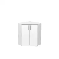 Comoda COLT ALMA, 2 usi, alb, 60x60x82 cm