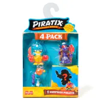 Piratix Golden Treasure, figurine, set 4 figurine, diverse modele