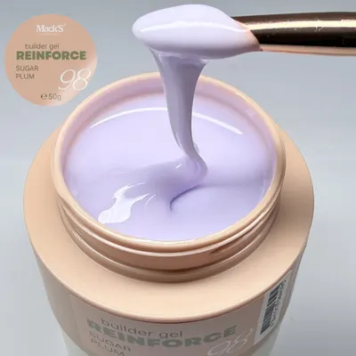 Reinforce Builder Gel Sugar Plum 98/50g Macks - REBGPS-50