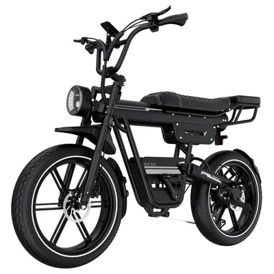 Bicicletă electrică 20" Fat bike electrică 48V 23,4Ah, acumulator detașabil BK30
