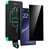 Folie de protectie Ecran Privacy ESR pentru Samsung Galaxy S25 Ultra S938, Sticla Securizata, Full Glue