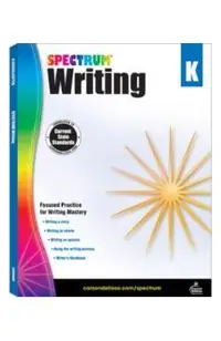 Spectrum Writing, Grade K