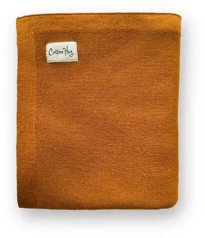 Pătură Merino Cotton Hug - 80 х 100 cm, portocale