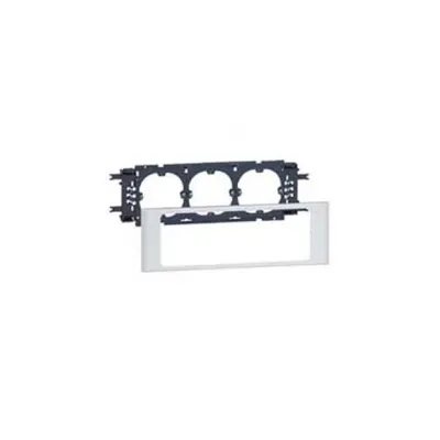 Support 60 mm fixing centres - pentru DLP Alu capac adancime 85 mm - 3 module