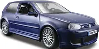 Mașină de metal Maisto Special Edition - Volkswagen Golf R32, 1:24, albastru
