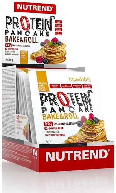 Protein Pancake, fără aromă, 10 pliculețe, Nutrend