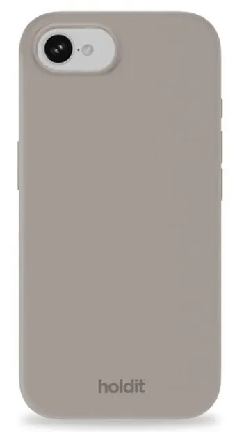 Husă Holdit - Silicone, iPhone 16e, Taupe