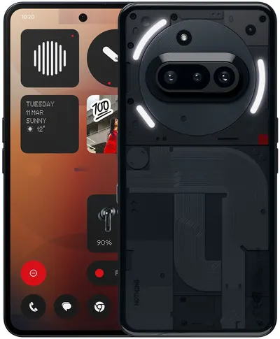 Smartphone Nothing - Phone 3a, 6.77'', 8GB/128GB, Black
