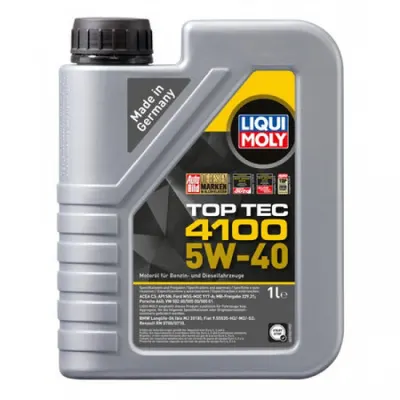 Ulei motor Liqui Moly Top Tec 4100 5W-40 (3700) (2682) (9510) 1L 1L