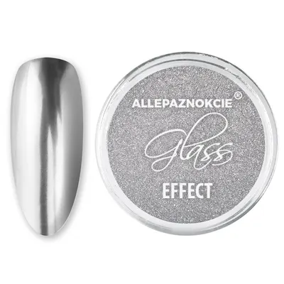 Pigment efect oglinda glass effect Allepaznokcie- 02 - PEO-GE01