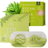 Body Restore Steam Eye Mask Green Tea mască pentru zona ochilor