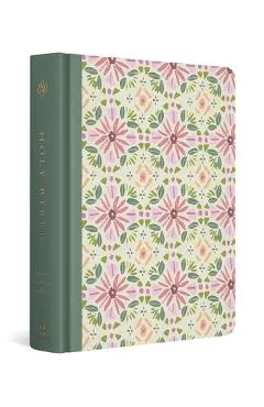 ESV Single Column Journaling Bible, Artist Series (Cloth Over Board, Lulie Wallace, Penelope)