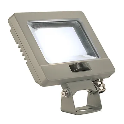Corp iluminat de perete, aplica, lumini SPOODI 13 de perete, gri cu LED-uri in aer liber montat pe suprafata de perete de lumina, 11W, argintiu-gri, 4000K