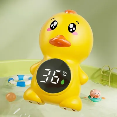 Termometru electronic LED pentru baie, Ratusca