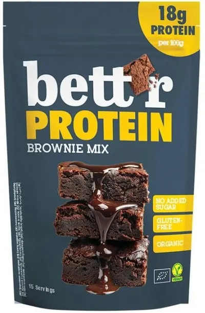 Bett'r Bio mix pentru brownie cu proteine, 400 g