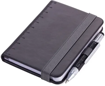 Carnet A7 Troika - Lilipad+Liliput, negru