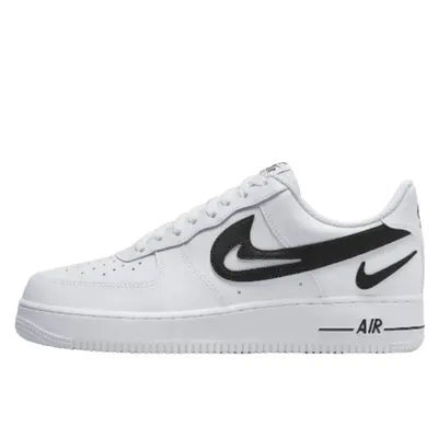 Air Force 1 Low '07 FM Cut Out Swoosh White Black