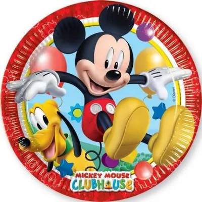 Farfurii petrecere mickey mouse 23 cm