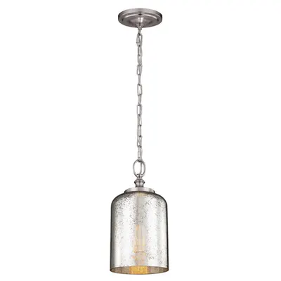 Lampa suspendata Hounslow 1 Light Mini Pendant Brushed Steel