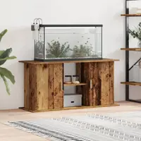 Gossi suport pentru acvariu, lemn vechi, 121x41x58 cm, lemn prelucrat