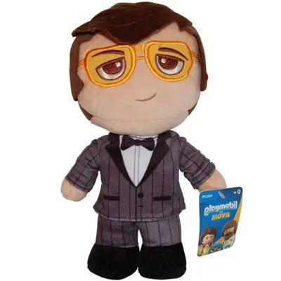 Jucarie de plus, Play by Play, Rex Dasher, Playmobil movie, 28 cm