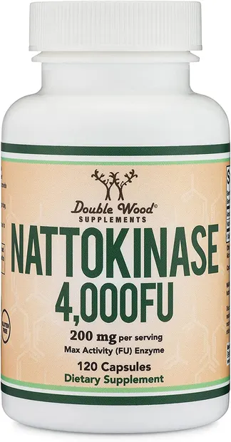Nattokinase, 120 capsule, Double Wood