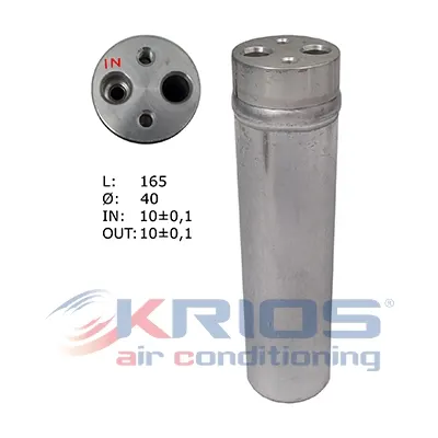 Uscator aer conditionat potrivit HONDA CIVIC VIII 1.4-2.2D 09.05