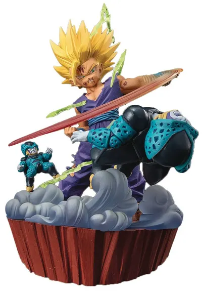 Figurină Bandai Tamashii Nations Animation: Dragon Ball - Marshall Super Saiyan 2 Son Gohan (Zero Extra Battle) (Anger), 20 cm