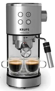 Aparat de cafea KRUPS - Virtuoso+ XP499EE0, 15 bar, 1350 W, inox