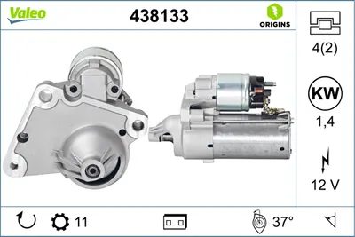 Electromotor (12v, 1,4kw) Potrivit Ds Ds 3; Citroen Berlingo, Berlingo Multispace, Berlingo Minivan, C1, C2, C3 I, C3 Ii, C3 Picasso, C3 Pluriel, C4, C4 Cactus, C4 Grand Picasso I 1.4d-2.2d 09.01