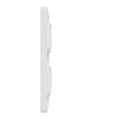 New Unica - statie de lucru - aparenta - 2 x 8 module - antibacterian - alb