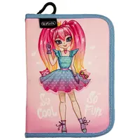 Penar neechipat 2 clape, 13.5x19.5x3 cm, motiv Fun Princess, Herlitz