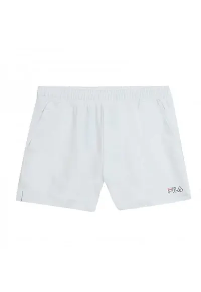 Shorts de sport pentru femei FAW0520 10001 - alb - bumbac - Alb