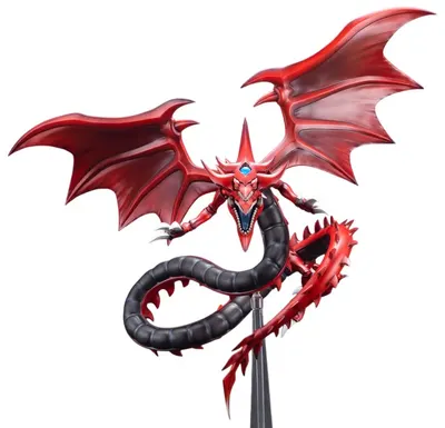 Statuetă Kotobukiya Animation: Yu-Gi-Oh! - Slifer The Sky Dragon, 50 cm