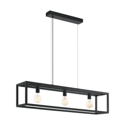 Lampa suspendata ELSWICK negru 220-240V,50/60Hz