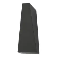 Aplica Paco Outdoor 2 Light Wall Light Matt Grey IP65 LED