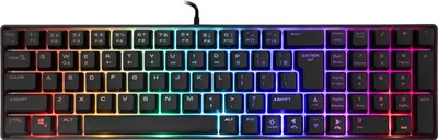 Tastatură White Shark - GLADIUS, US, negru