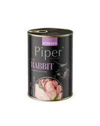 PIPER Sterilised conserva hrana pisica sterilizata 400g cu iepure