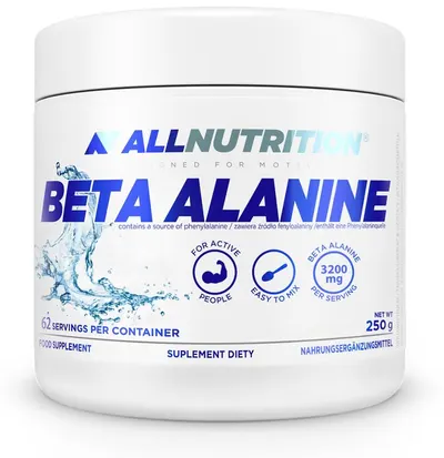 Beta Alanine, neîndulcit, 250 g, AllNutrition