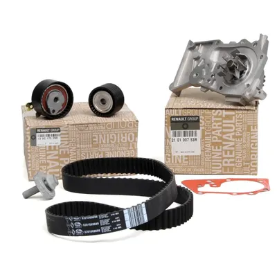 Pachet Revizie Kit Distributie Oe Dacia 130C17529R + Pompa Apa Oe Dacia 210105296R Dacia Logan 1 2004-2012 1.6 16V 77KW 105CP