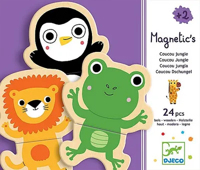 Joc amuzant pentru copii Djeco - Animale vesele