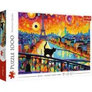Puzzle 1000 piese. Pisica din Paris, Trefl