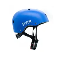 Cască de bicicletă reglabilă SIVER mărime L albastră