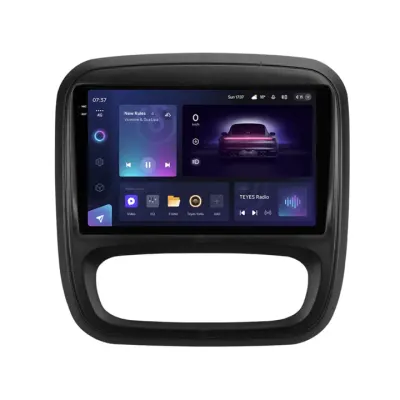 Navigatie Auto Teyes CC3 2K Renault Trafic 3 2014-2021 6+128GB 9.5" QLED Octa-core 2Ghz, Android 4G Bluetooth 5.1 DSP