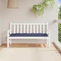 vidaXL Pernă bancă de grădină, bleumarin, 150x50x7cm, textil oxford
