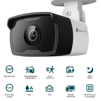Tp-Link Tip Bullet Ntw Camera Vigi C320i(2.8 Vigi C320i(2.8mm)